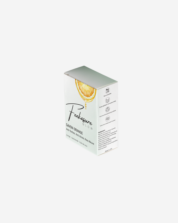 Savon orange éclat